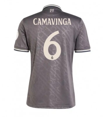 Real Madrid Eduardo Camavinga #6 Replika Tredjetrøje 2024-25 Kortærmet